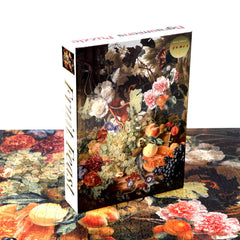 Bgraamiens Fruit Feast puzzle color study with bright gradients to inspire mindful sessions
