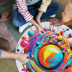 Bgraamiens Paint Splashes durable thick pieces ensure handling precision