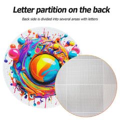 Bgraamiens Paint Splashes gift-ready puzzle for color lovers seeking a hard challenge