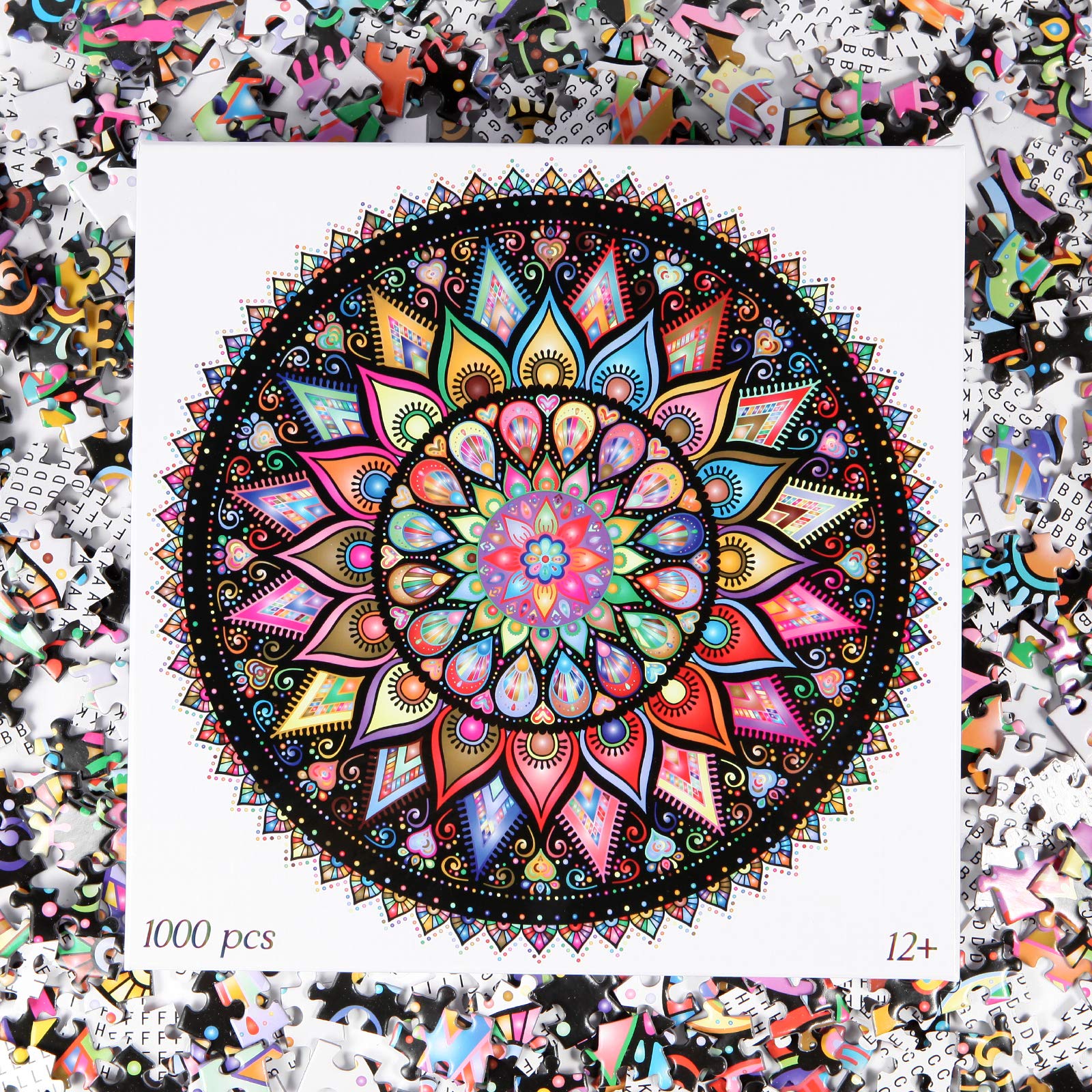 Bgraamiens puzzle artful design adds visual interest to any space.