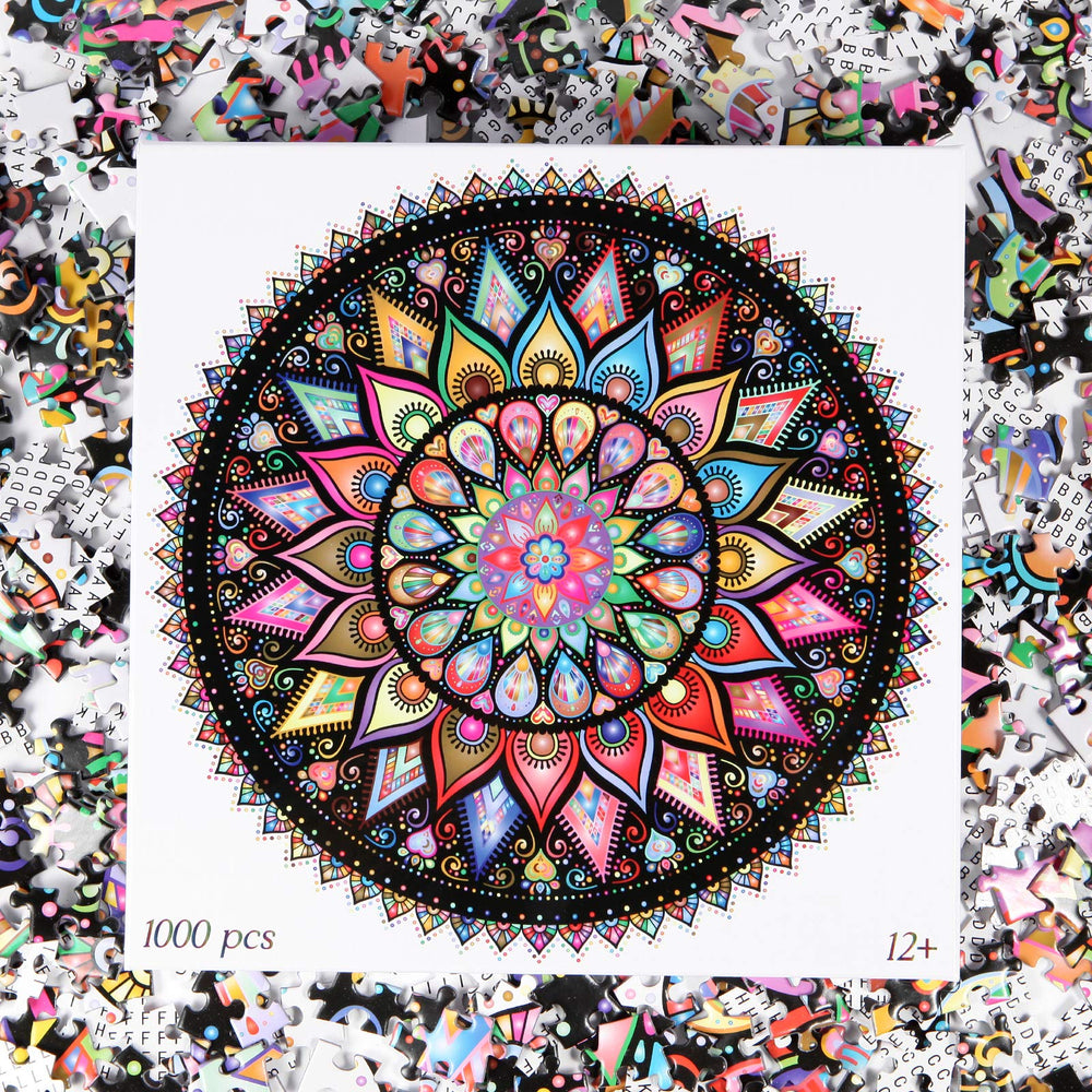 Bgraamiens puzzle artful design adds visual interest to any space.