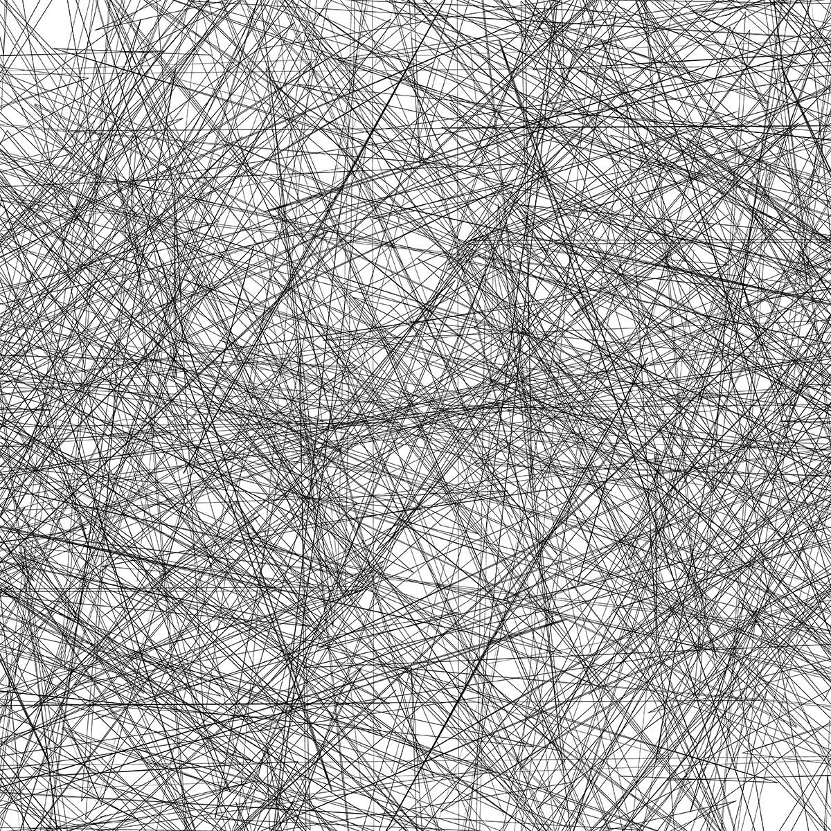 Bgraamiens The Lines 1000-piece puzzle, black and white pattern for mindful focus.