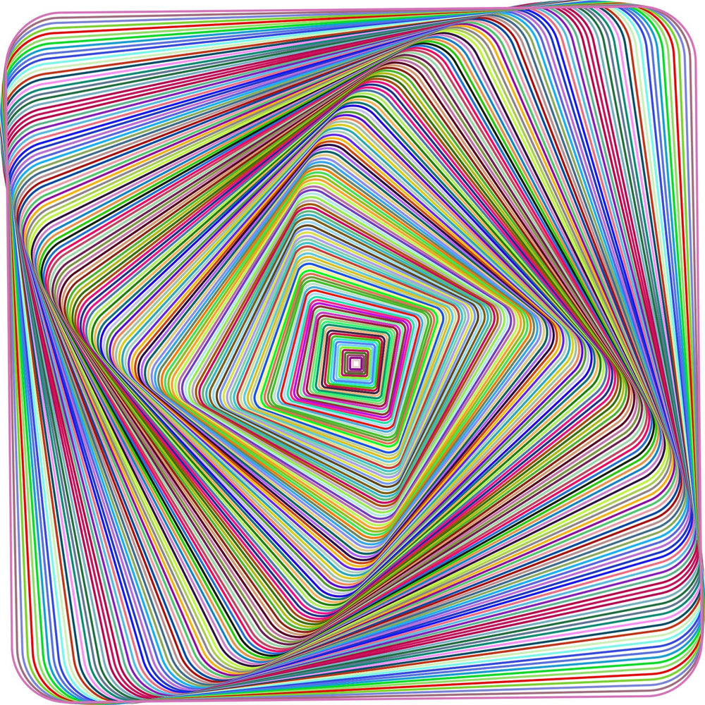 Bgraamiens twisted 3D color puzzle for challenging, immersive play.
