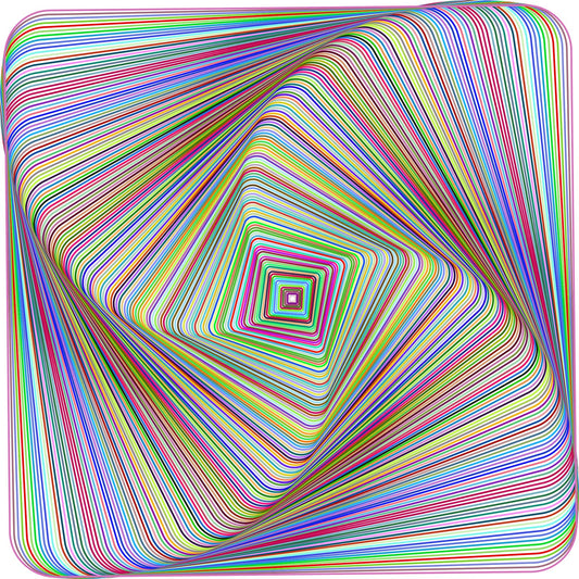 Bgraamiens twisted 3D color puzzle for challenging, immersive play.