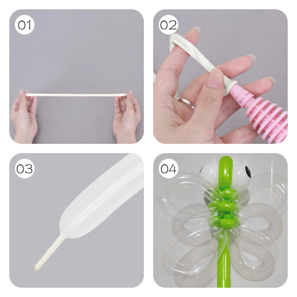 Set of BHUCUTU clear balloons ready for large-scale decorations and events.