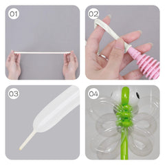 Set of BHUCUTU clear balloons ready for large-scale decorations and events.