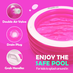 Biange four independent air chambers provide stable floating space.