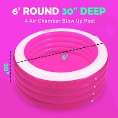 Biange pool safety handles help beginners stay steady.
