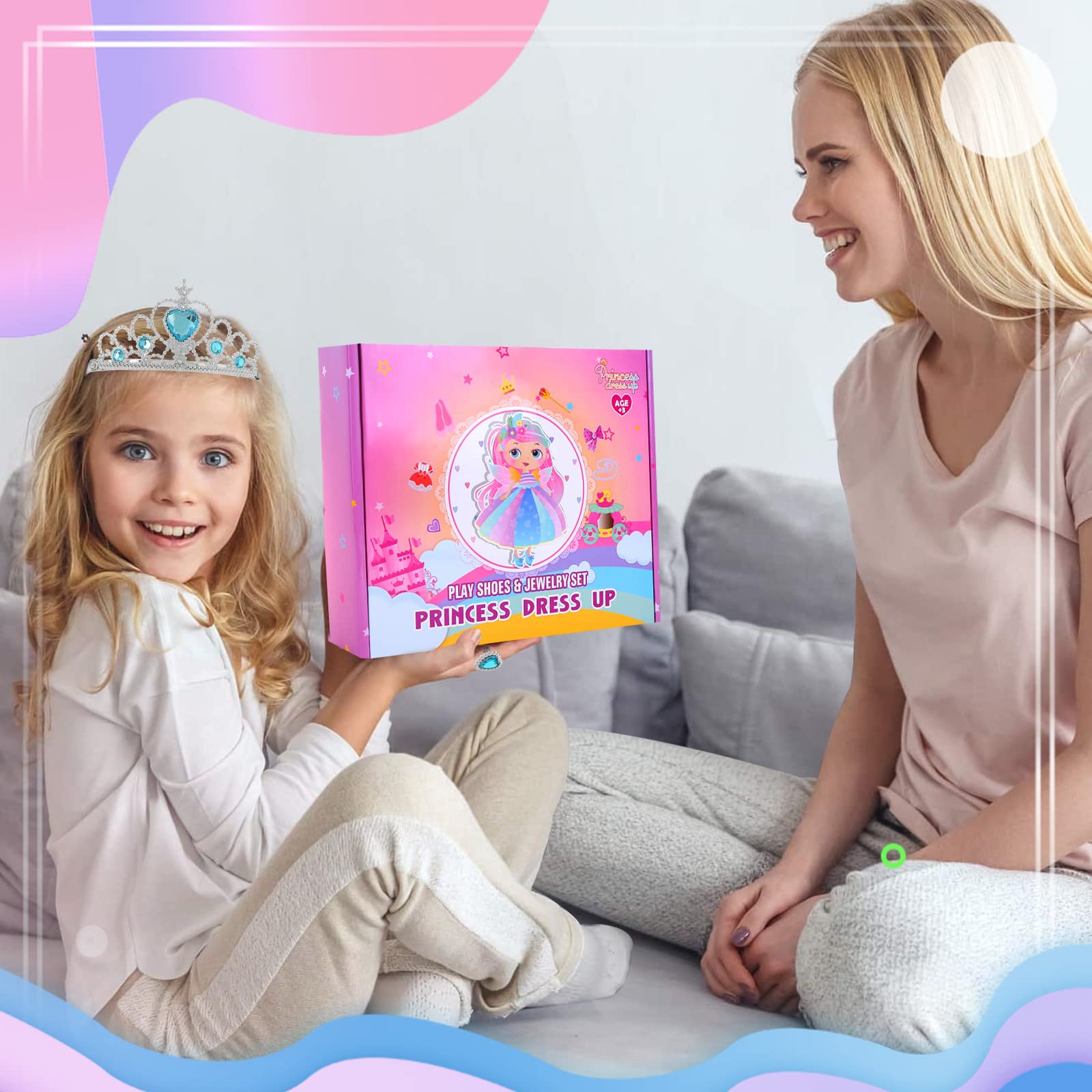 Biange bracelets and rings set to accessorize outfits and boost imaginative play