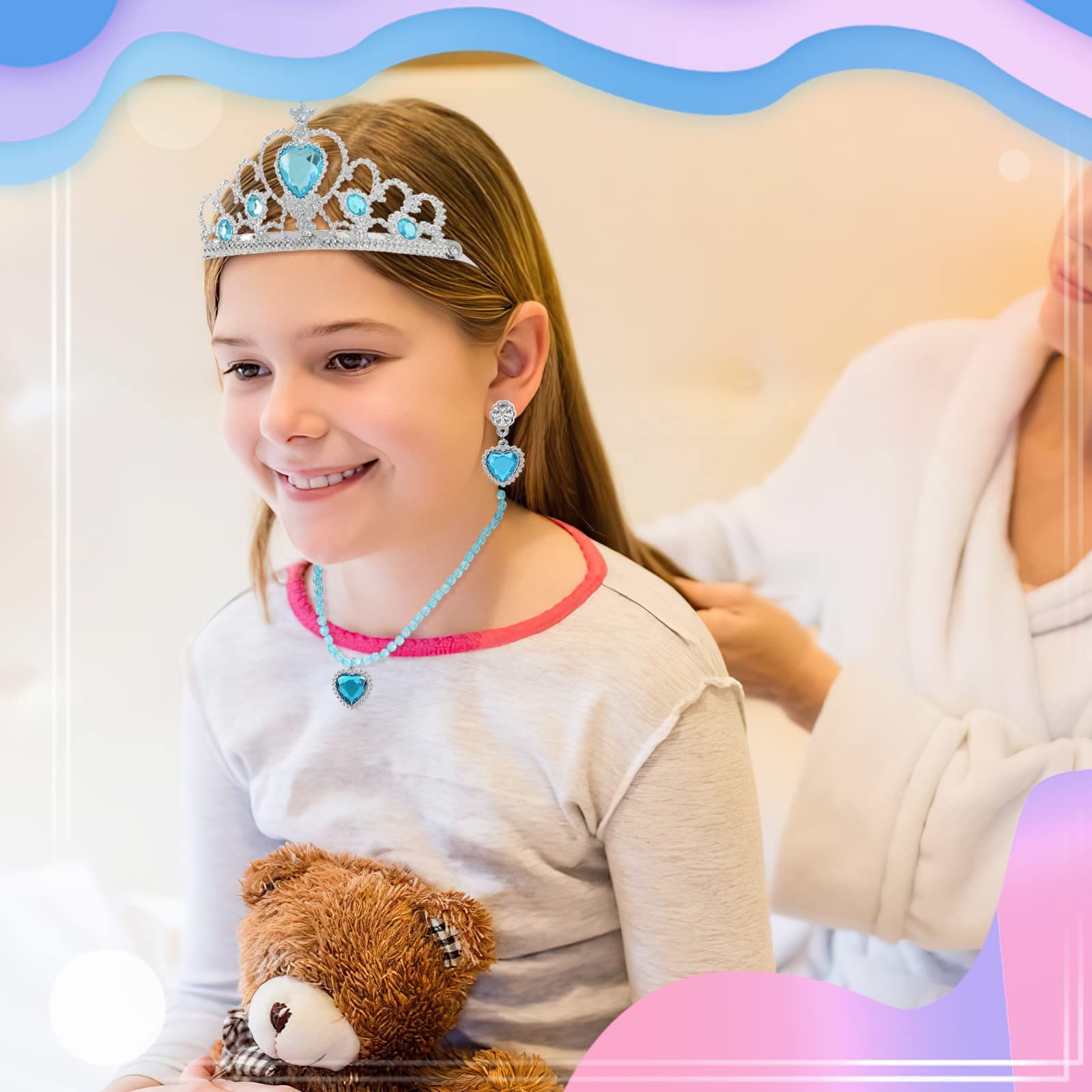 Biange princess necklaces to finish classic dress up outfits