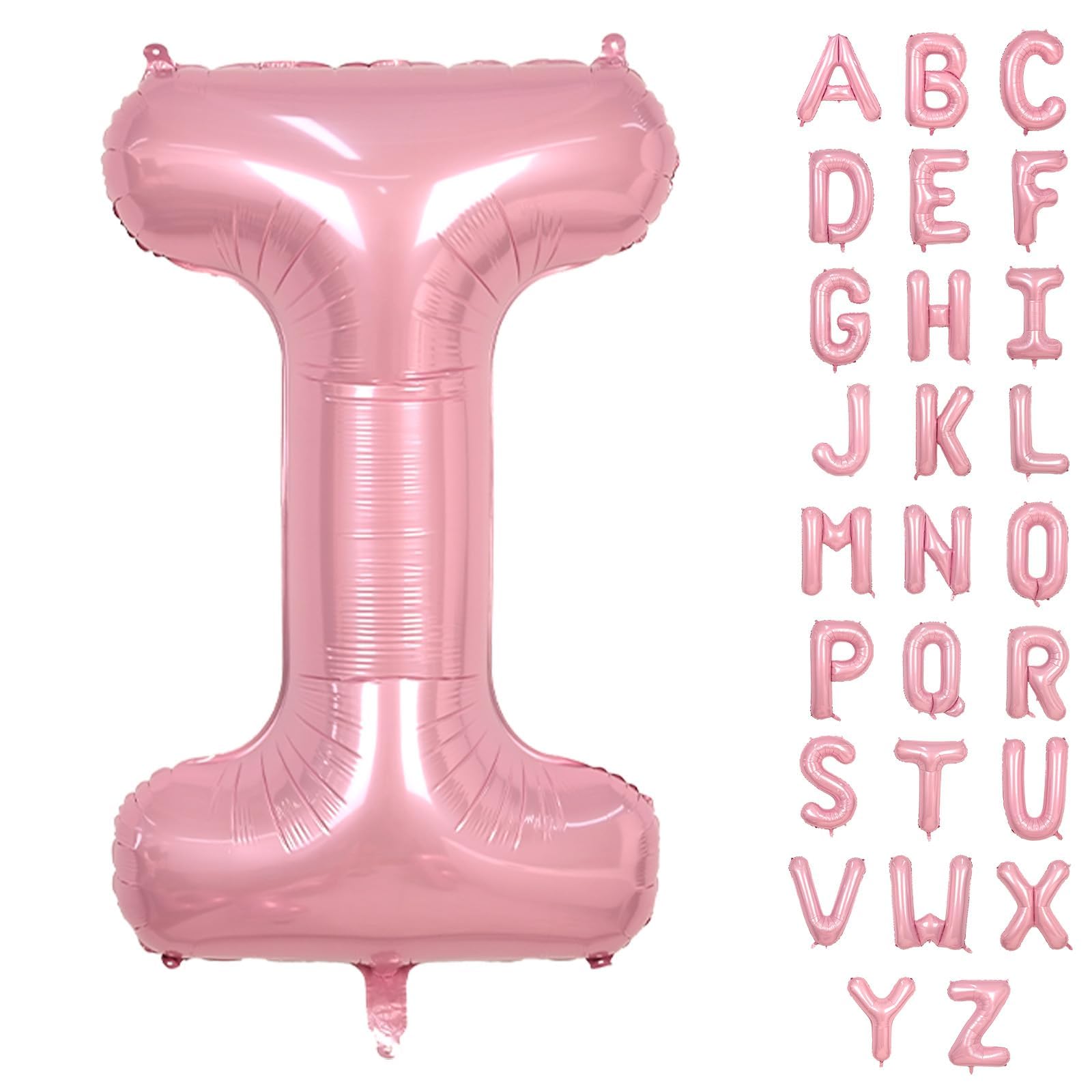 Biapian 40-inch pink I balloon for standout party decor