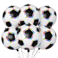 Biapian 6-pack soccer balloons in 22-inch size create a bold focal point for sports celebrations.