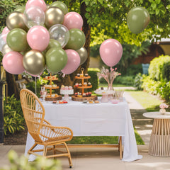 Biapian balloons can be filled with air or helium for DIY decor