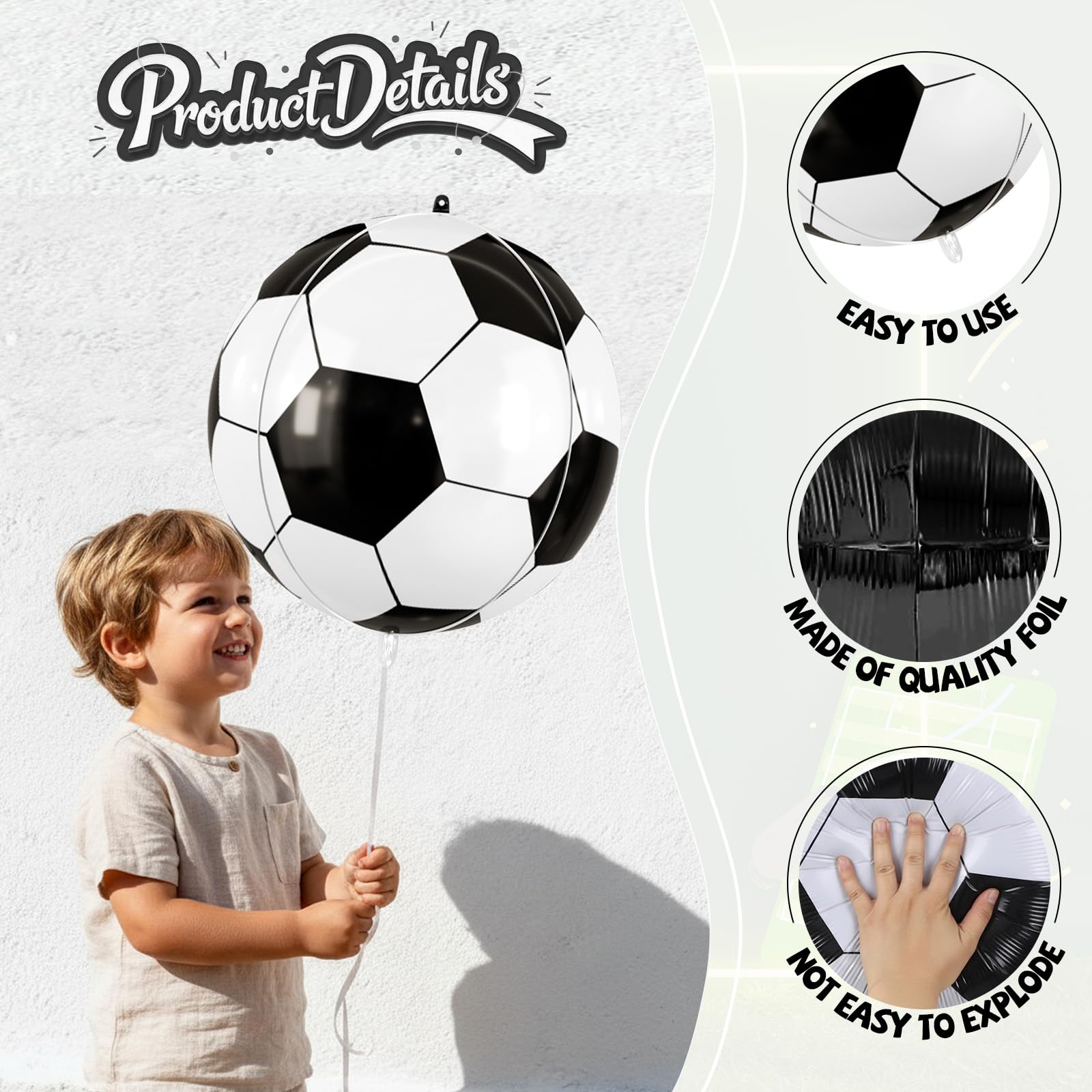 Biapian black star balloon creates bold contrast for photos.