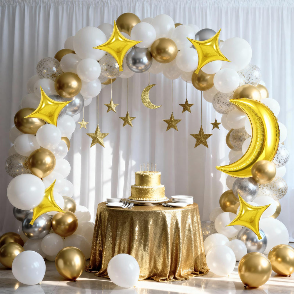 Biapian inflation straw for moon and star balloons speeds setup