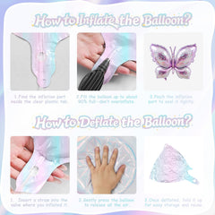 Includes white ribbon for quick, coordinated party decorating
