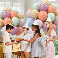 Biapian pastel retro balloons door wall decor example