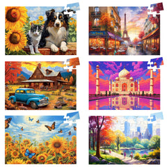 Discreet packaging for gifting Biarek dementia-friendly puzzles
