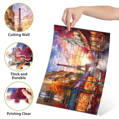 Eco-friendly paper material used in Biarek puzzles