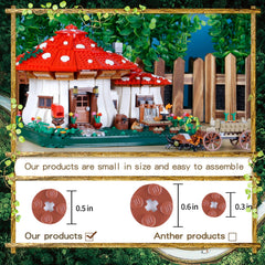 Bibilock ABS material notes environmental-friendly, non-toxic blocks for safe play.