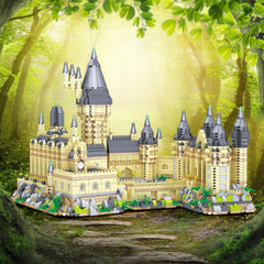 Bibilock Tightly-connected blocks create a sturdy castle for play.