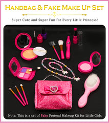 BIBUTY pretend makeup kit for safe, creative color exploration.
