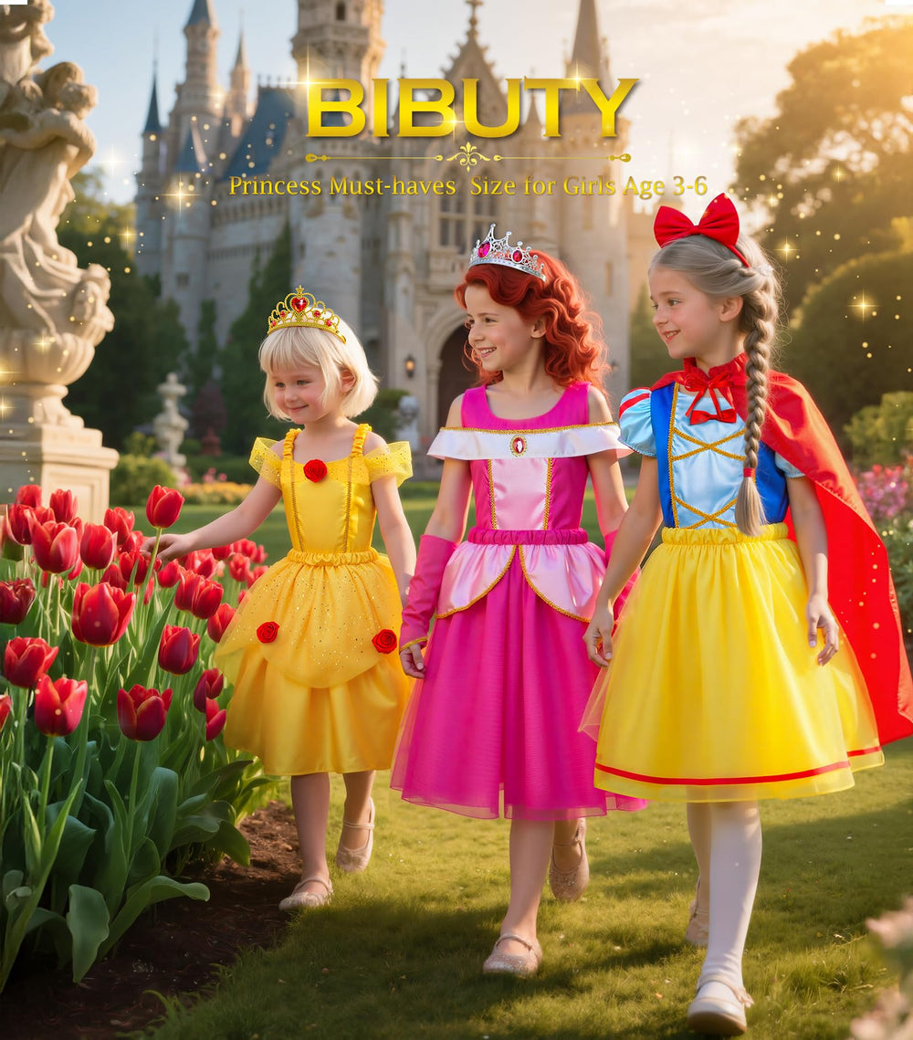 BIBUTY princess accessories with gleaming gems for sparkly royal looks
