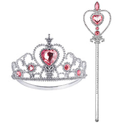 BIBUTY princess crown close-up with gem detailing, ideal for imaginative play