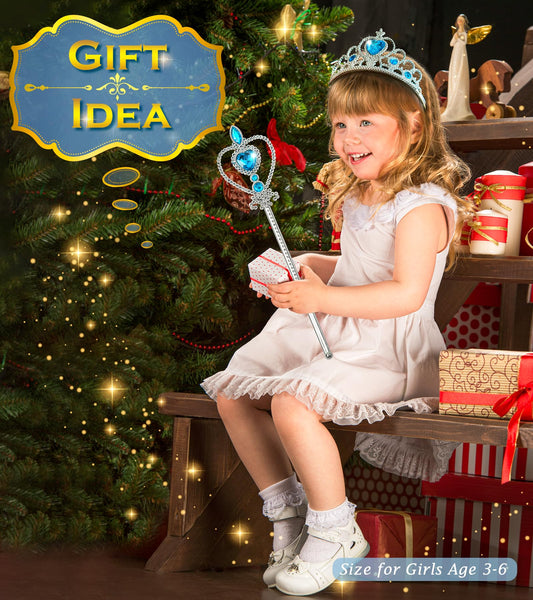 BIBUTY princess wand set for kids to complete dress-up adventures.