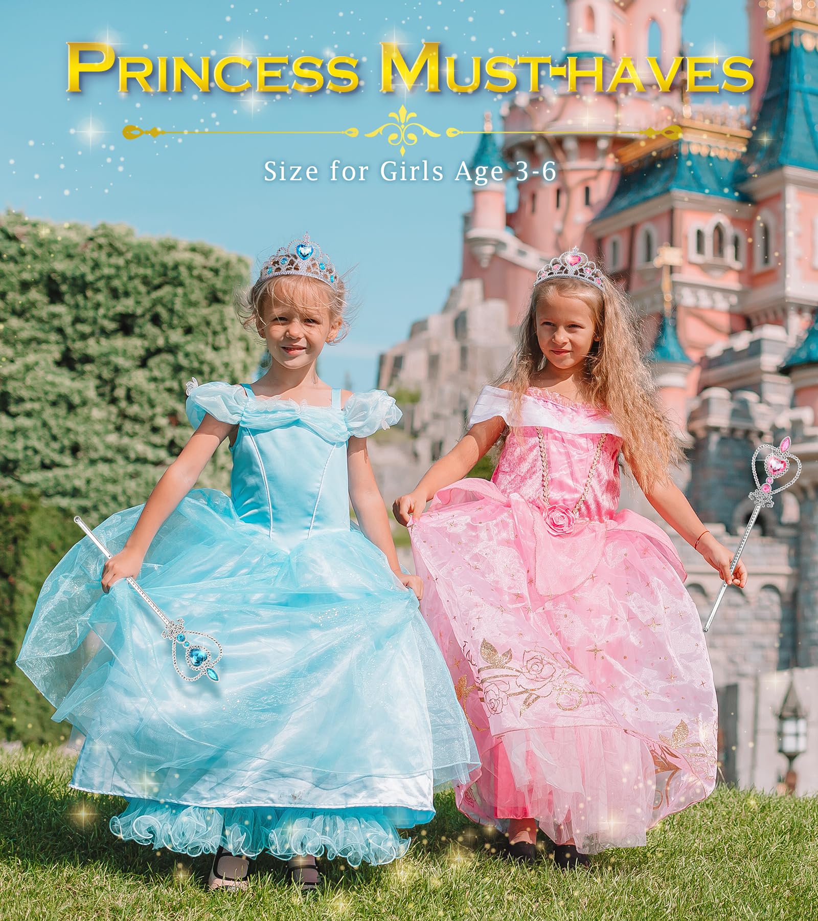 BIBUTY wand and crown pair sparks imaginative play during activities