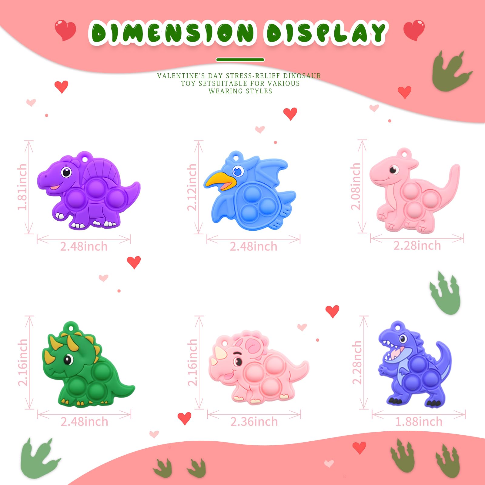 BicMan colorful dinosaur styles add variety and visual appeal to student gifts