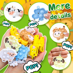BicMan classroom prizes encourage engagement with colorful stress-relief bubbles.