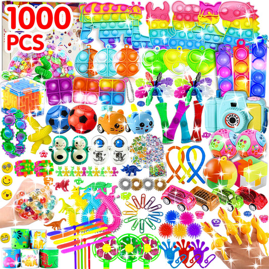 BicMan varied sensory toy set boosts focus and creativity during play.