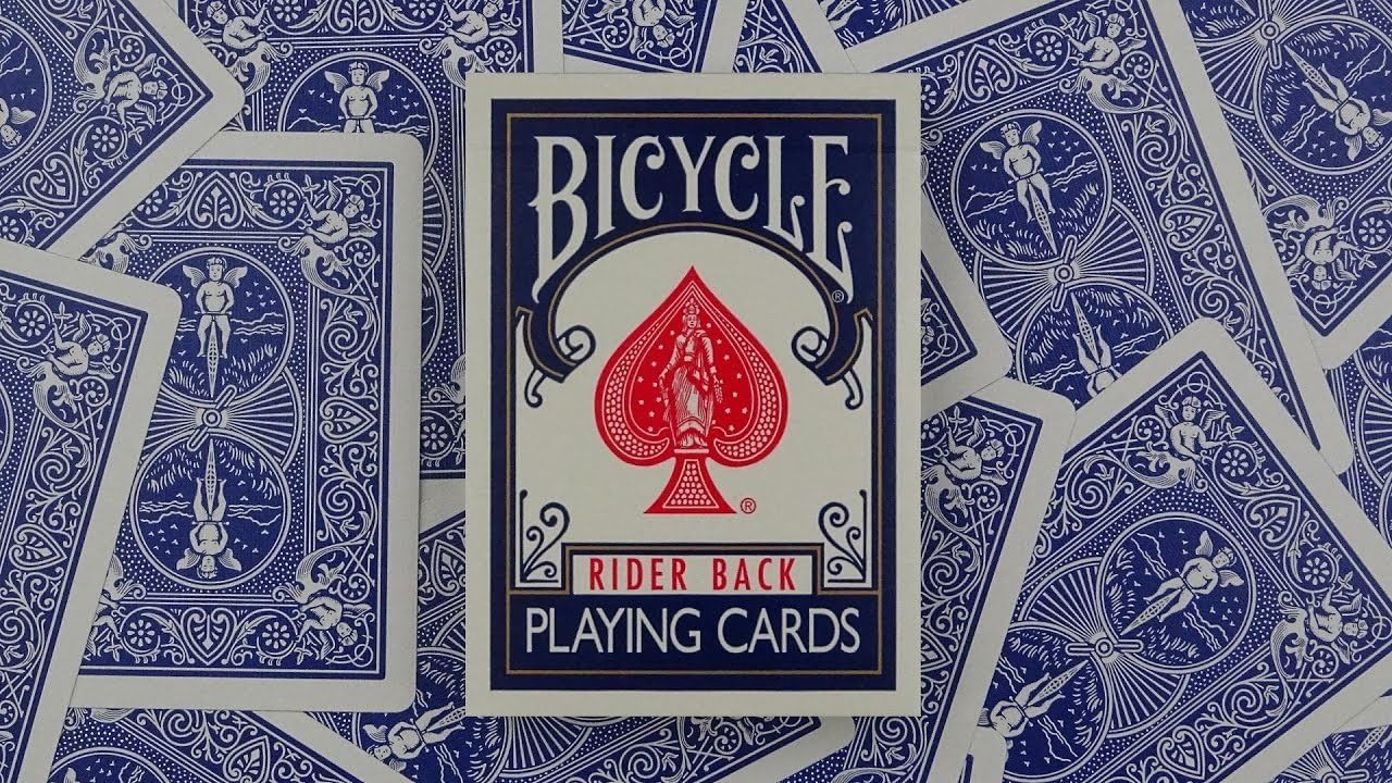 Bicycle air-cushioned finish enhances hand feel and long-lasting durability.