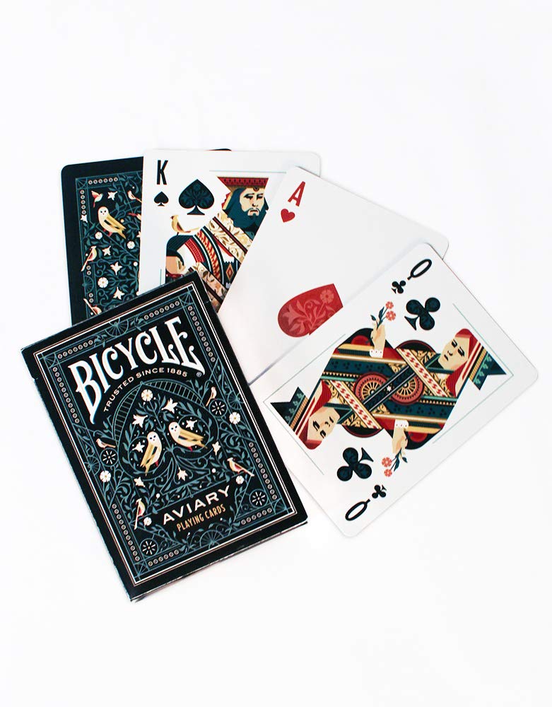 Bicycle Aviary bird illustrations showcase nature-inspired flair for game nights