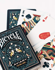 Bicycle Aviary vintage-archives-inspired design nods to timeless playing card art