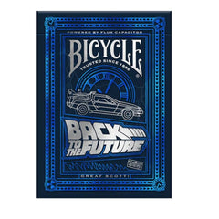Bicycle Back To The Future playing cards with Air Cushion Finish for smooth shuffling