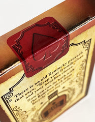 Bicycle Bourbon playing cards on eco-friendly paper supports sustainability.