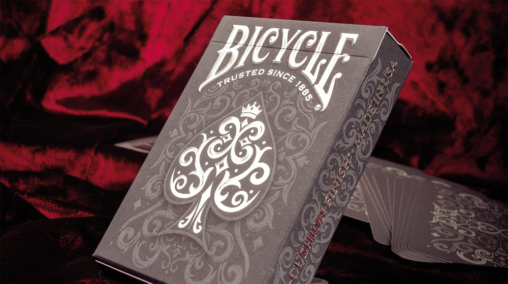 Bicycle Cinder deck box opens to reveal durable, recyclable stock