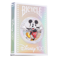 Bicycle Disney 100-year anniversary deck with holographic foil for display and play