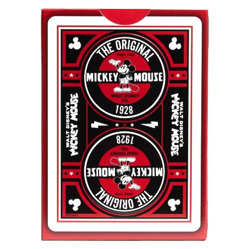 Bicycle Disney 1928 face cards with custom pips for themed play