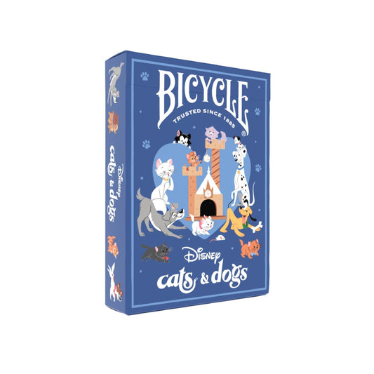 Bicycle Disney cards back design featuring Dalmatians and Nana for collectors