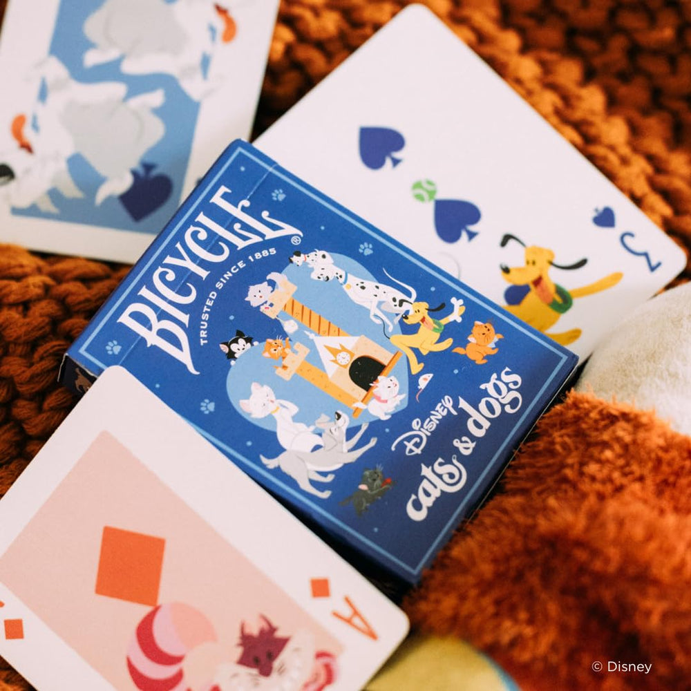 Bicycle Cheshire Cat art adds whimsy to face cards