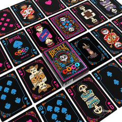 Bicycle Disney Coco air cushion finish delivers smooth handling and quick shuffles.