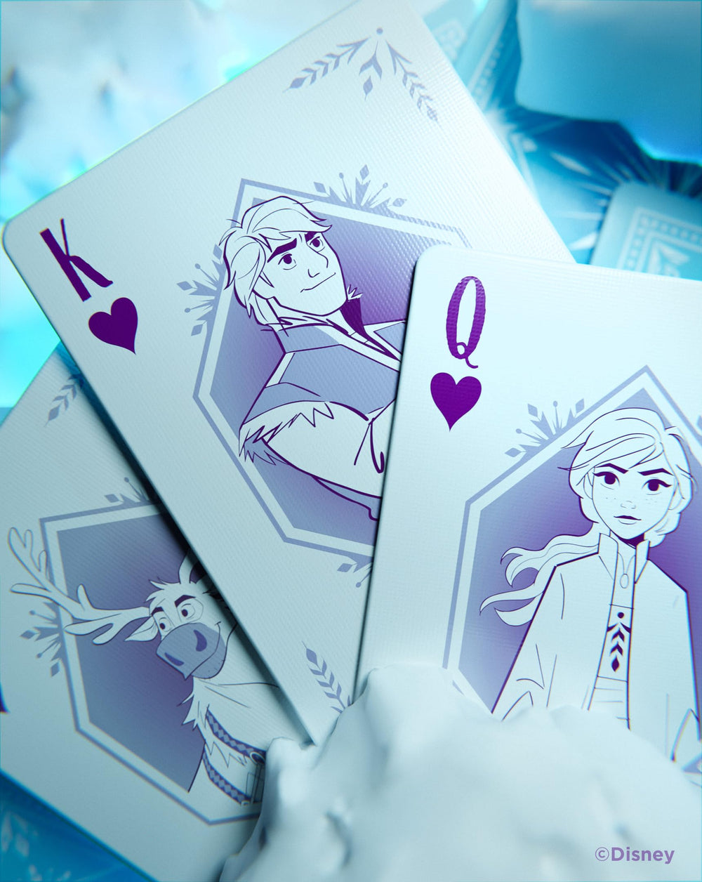 Made in the USA Bicycle Disney Frozen cards for quality and pride