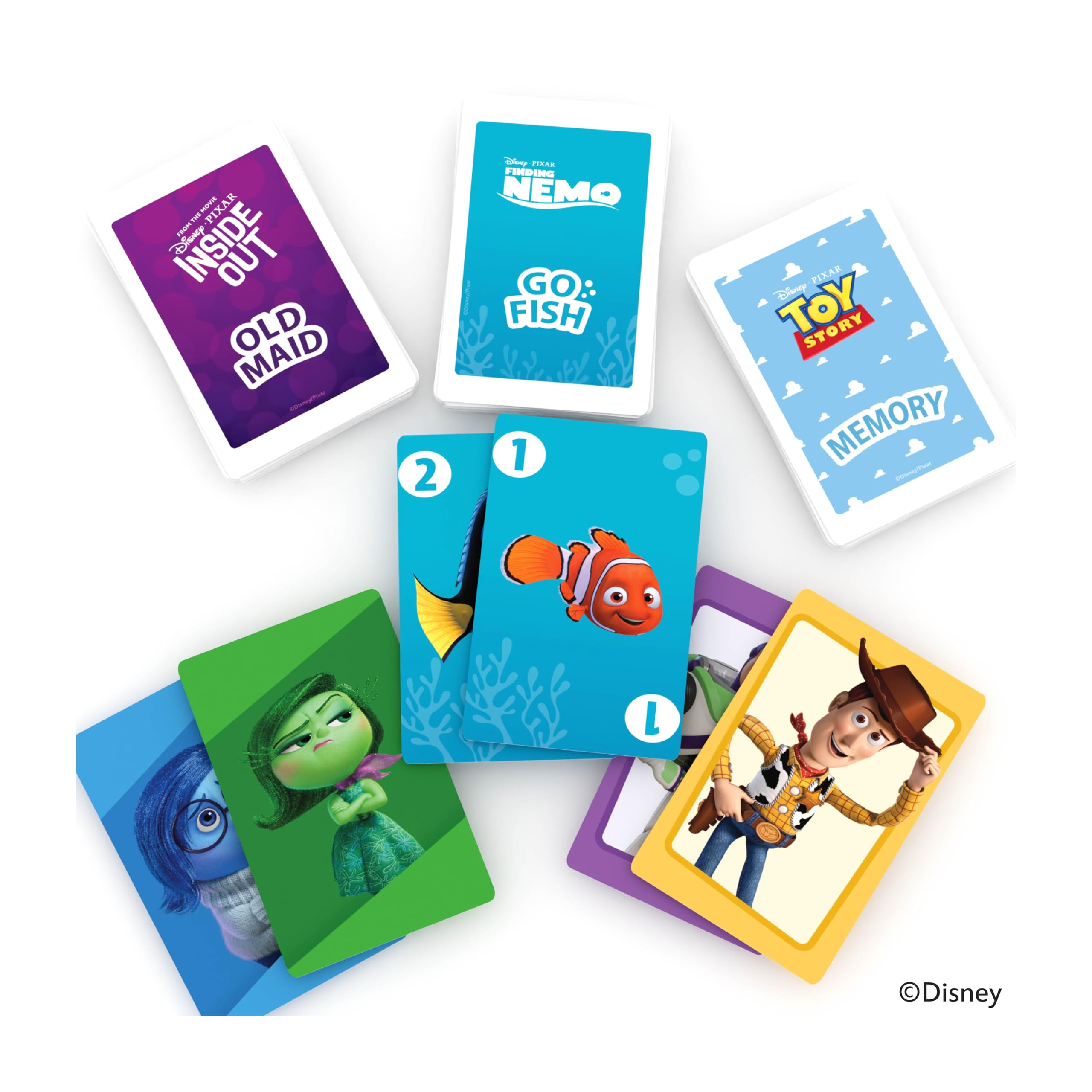 Finding Nemo deck brings ocean magic to Go Fish with Bicycle Disney Pixar