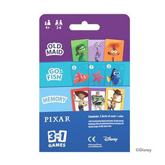 Toy Story character deck from Bicycle Disney Pixar 3-in-1 cards sparks playful storytelling