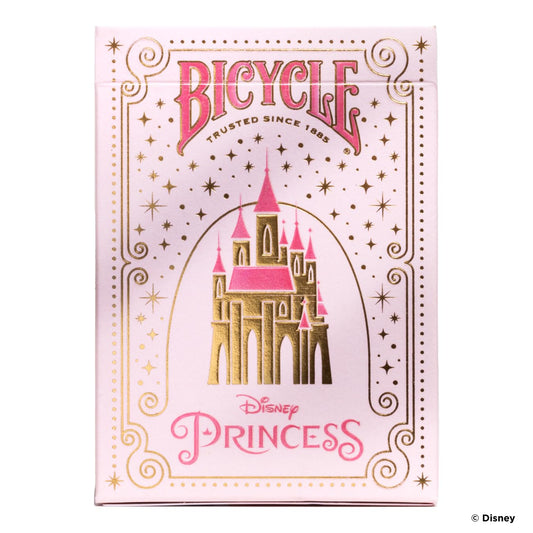 Bicycle Disney Princess cards blue face design with princess artwork