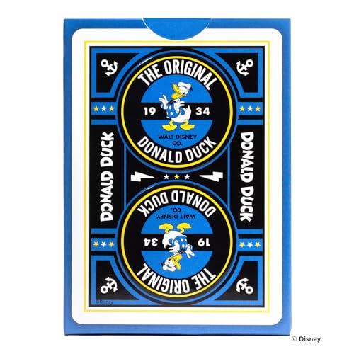 Bicycle Donald Duck cards with air cushion finish for smooth, reliable shuffles.