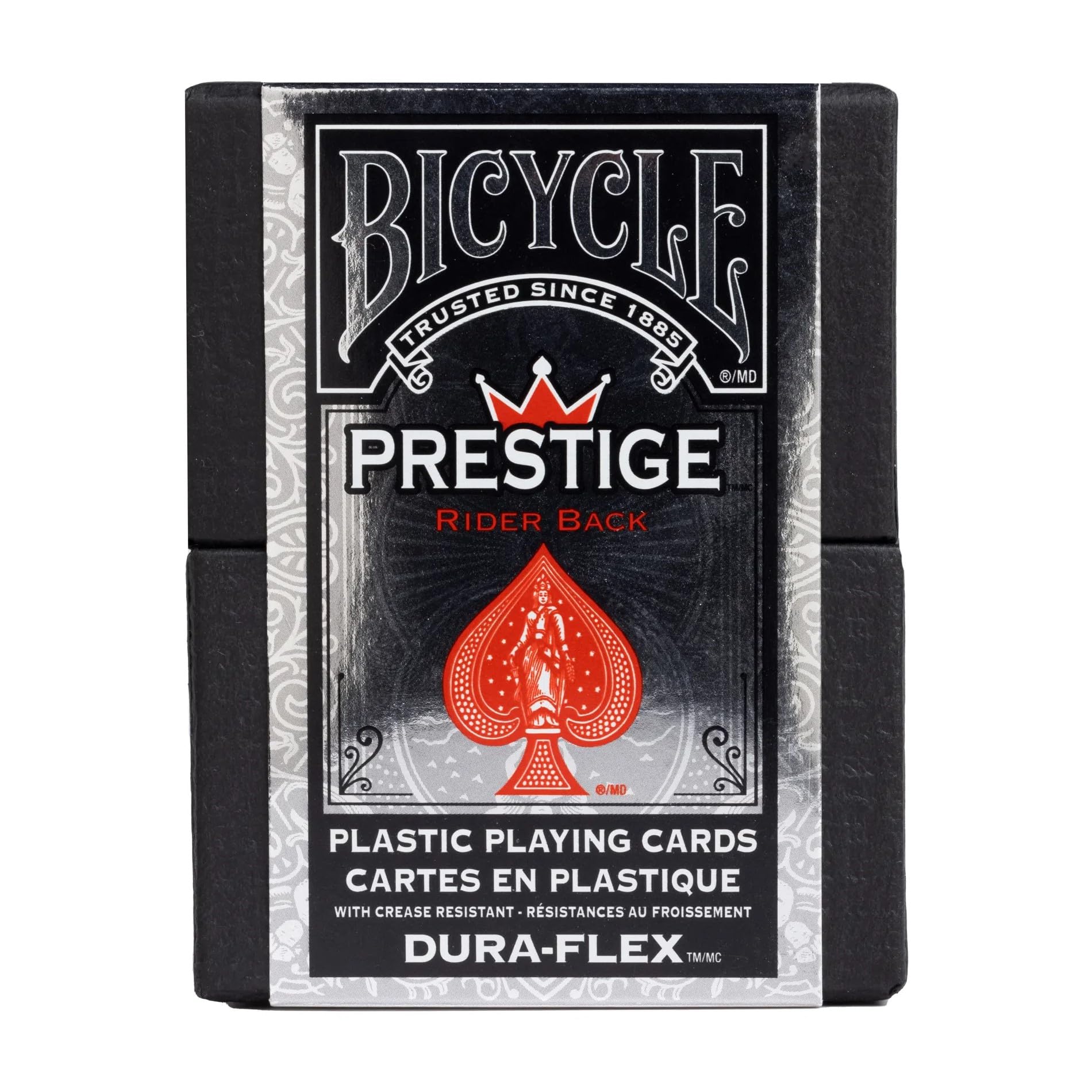 Bicycle plastic cards during a lively family game night highlight versatile gameplay.